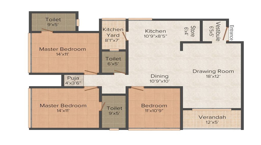 Sankalp Serenity Floor Plan