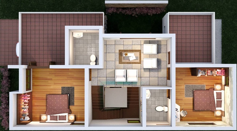 Kaushik Bharathi Paradise Floor Plan