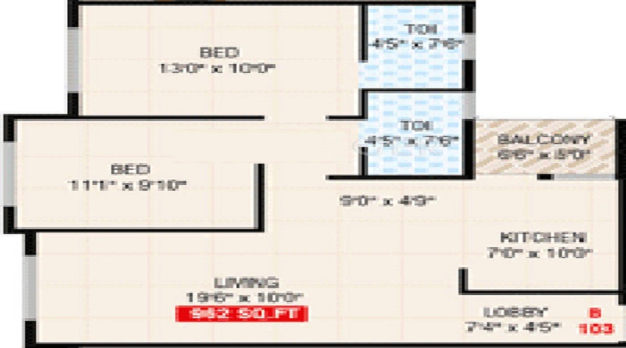 Prakruti Sigma Floor Plan