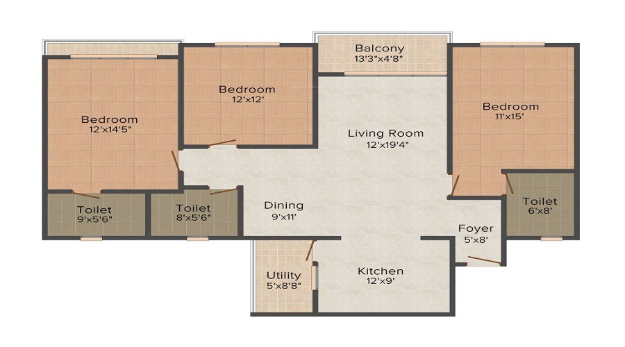 Sankalp Luxuria Floor Plan