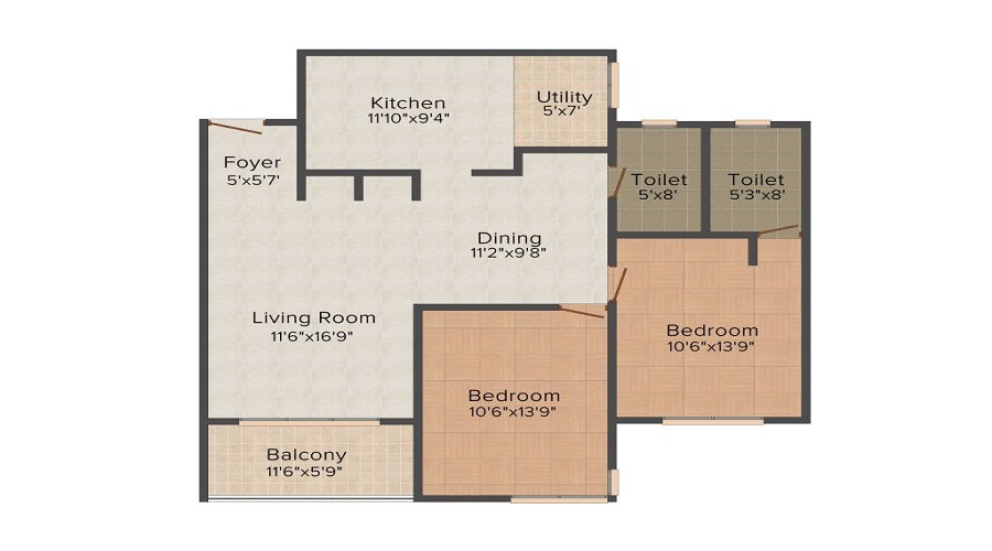 Sankalp Central Park Floor Plan
