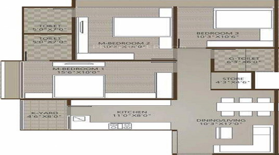 Maruti Renesa Floor Plan