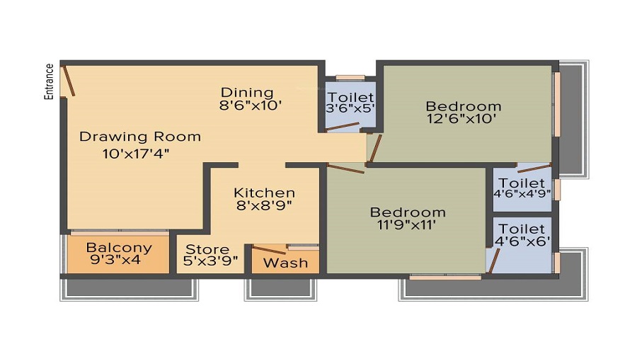JP Flower Floor Plan