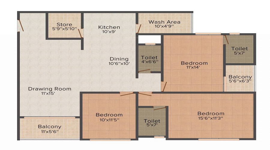 Siddhi Developers Aarohi Agha Floor Plan
