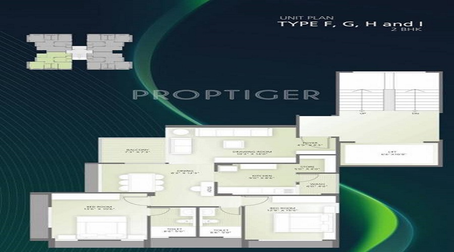 Tithi Satyamev Vista Floor Plan