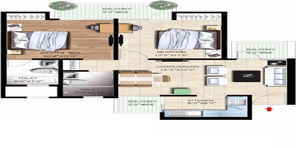 Nirala Greenshire Floor Plan