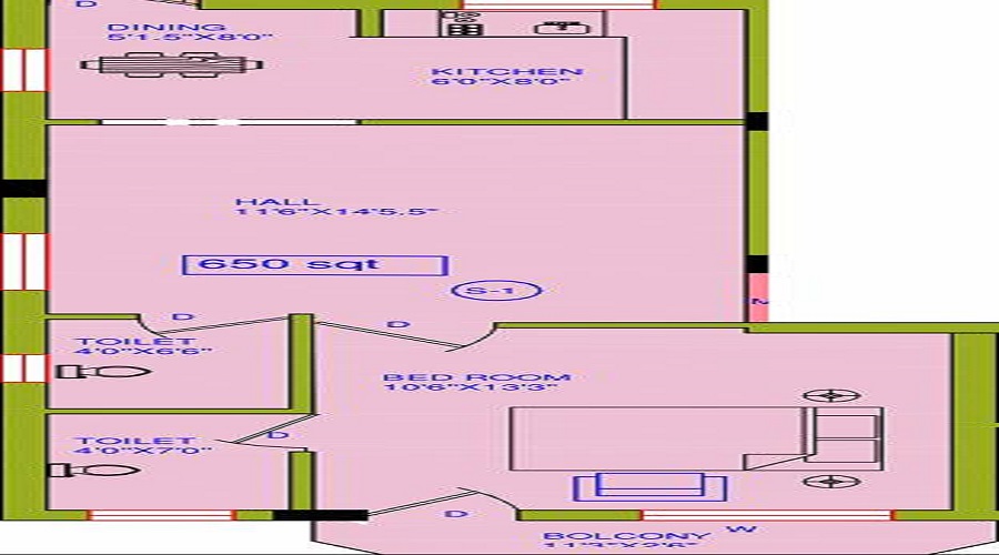 Sekaran Carlton House Floor Plan