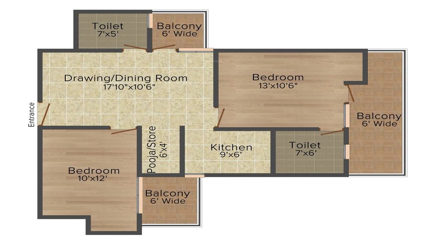 Omkar Royal Nest Floor Plan
