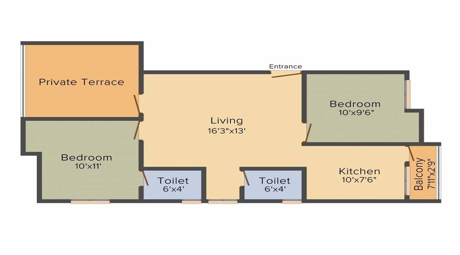 CC Builders Blue Bells Floor Plan