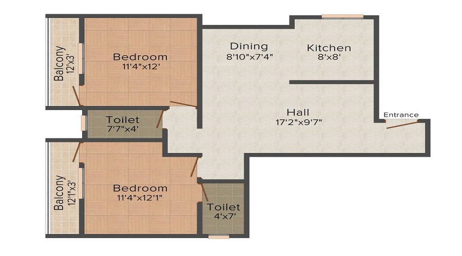 JKB Royal Garden Floor Plan