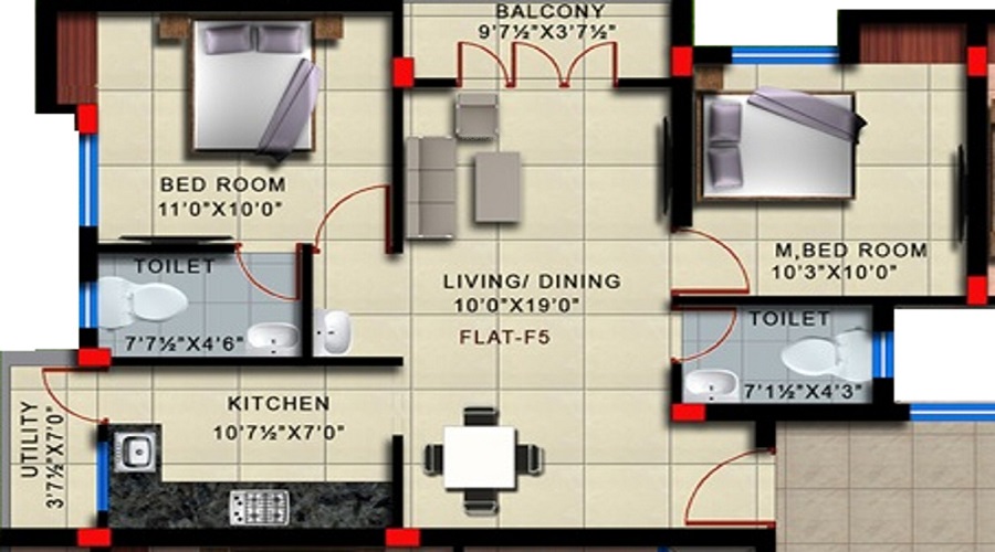 Sumangali Sallows Floor Plan