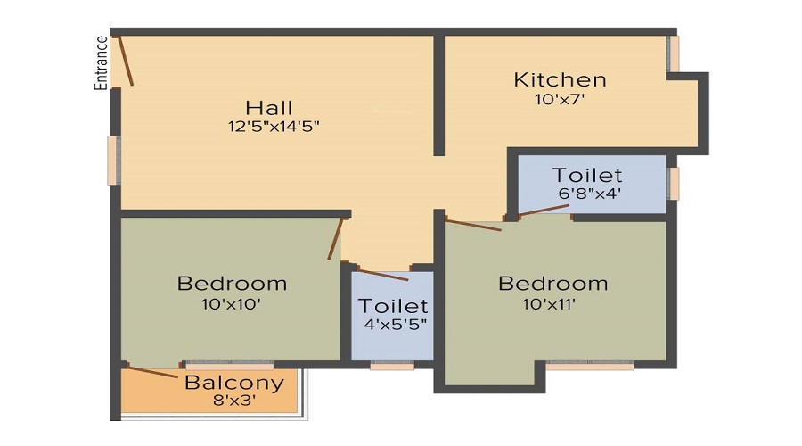 SMA Elegant Square Floor Plan