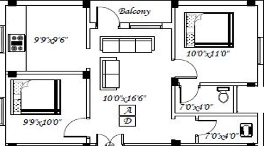 GRK Apartments Floor Plan