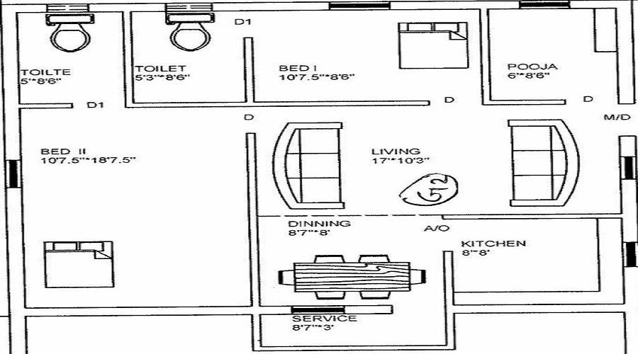 Om Enclave Floor Plan