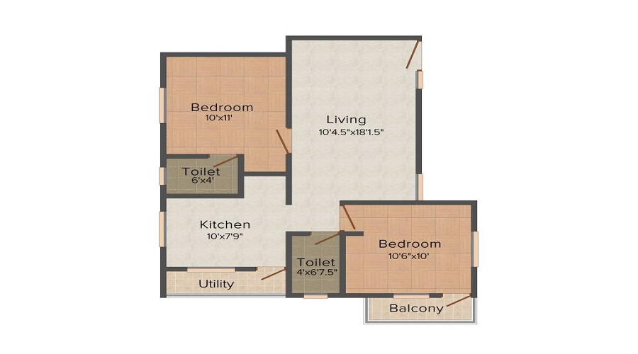 Ram Foundations Yashika Enclave Floor Plan
