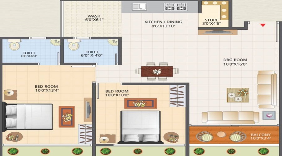 Jay Shagun Residency Floor Plan