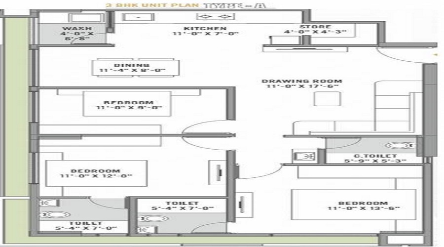 Rajshree Elegance Floor Plan