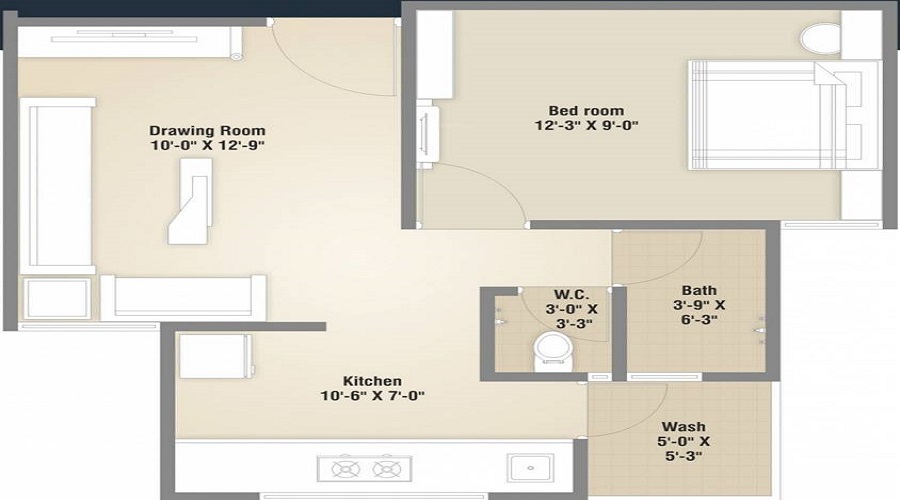 Maruti Sarthi Residency Floor Plan