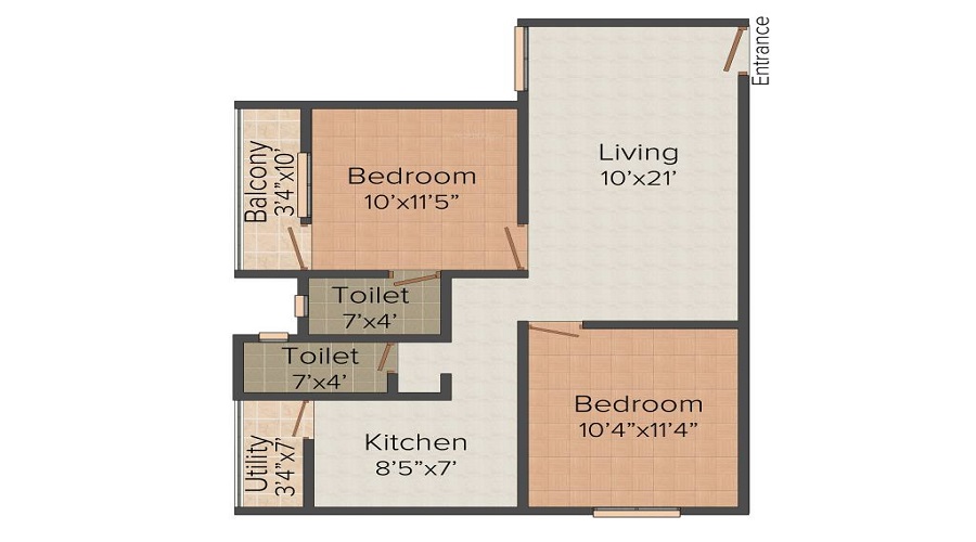 Shrishti Sai Lendi Garden Floor Plan