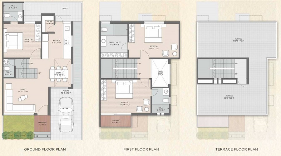 Rameshwar Paradise Villa Floor Plan