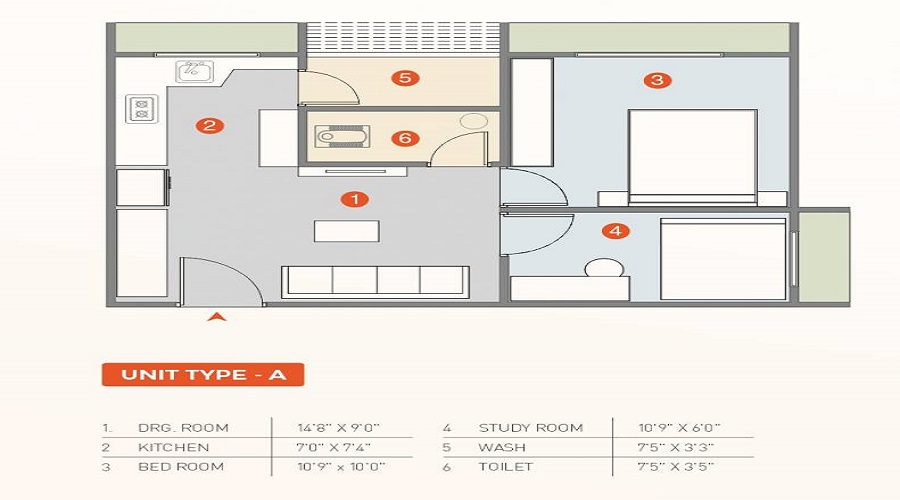 Paarijat Vishwas Floor Plan