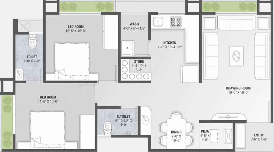 Neelkanth Signature Celestia Floor Plan