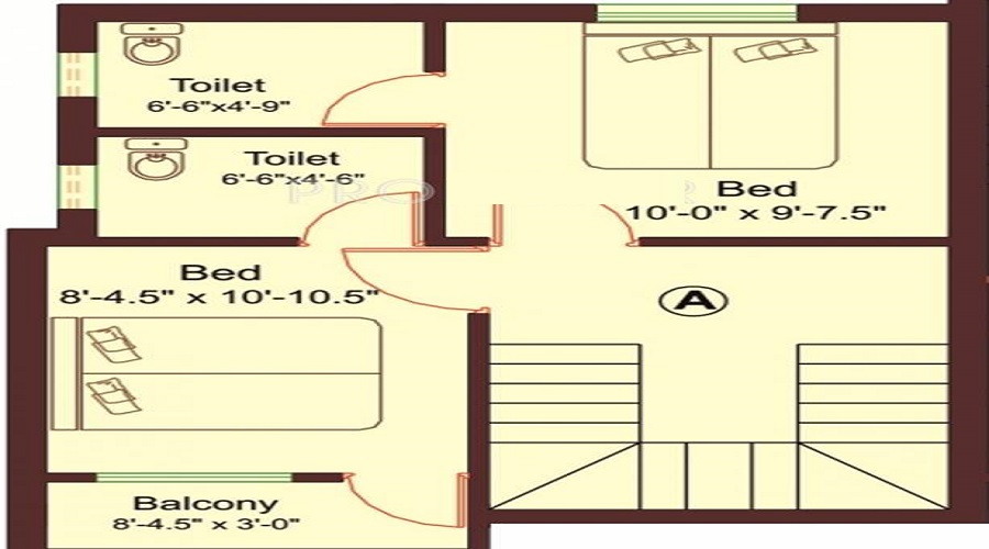 Meridian Semi Independant Villa Floor Plan
