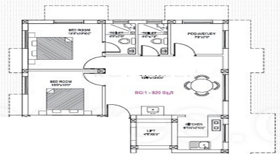 AKM Adara Floor Plan