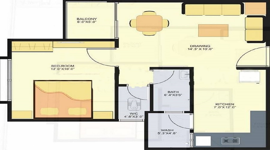 Parshwanath Smruti Floor Plan