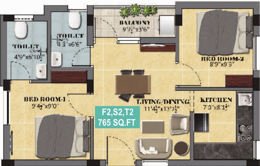 Ranga Dev Floor Plan
