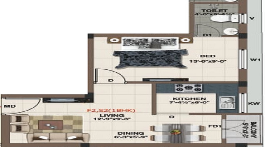 Darshit Pearl Floor Plan