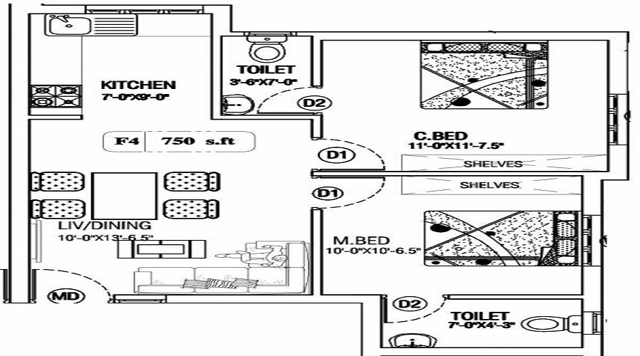 Viva Viven Floor Plan