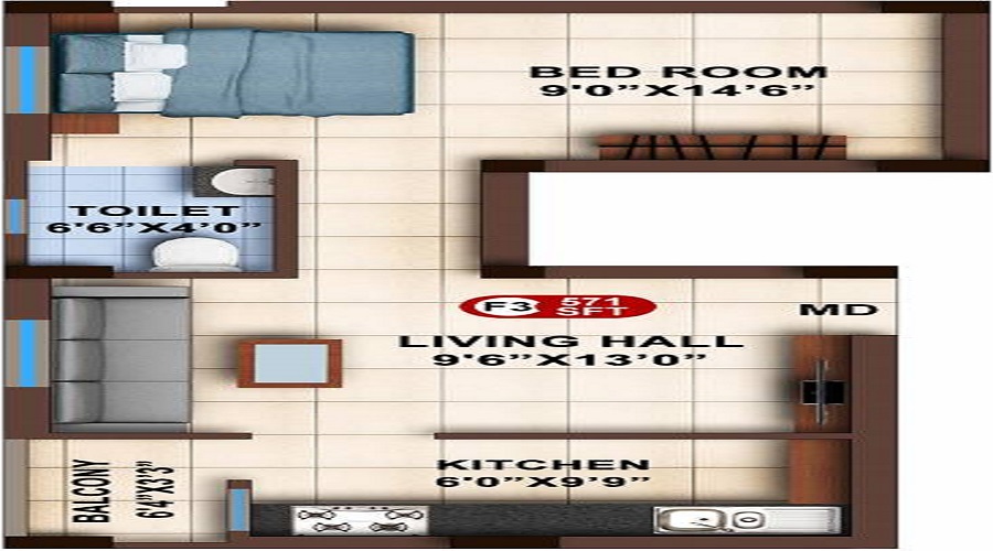Avittam Alwar Floor Plan