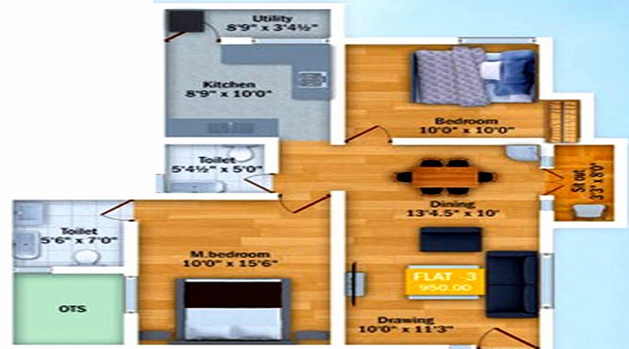Noble Brindhavan Floor Plan