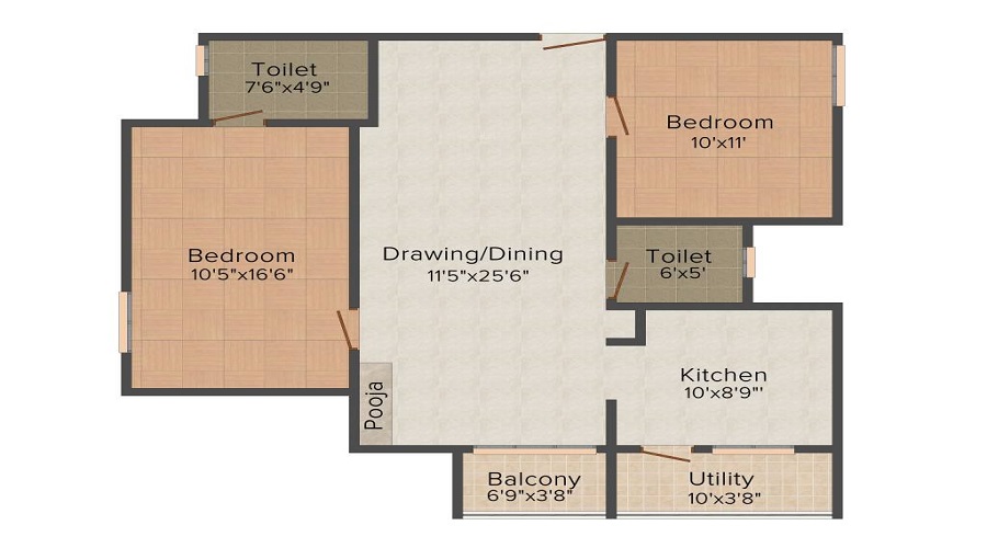 Nithya Gardens Floor Plan