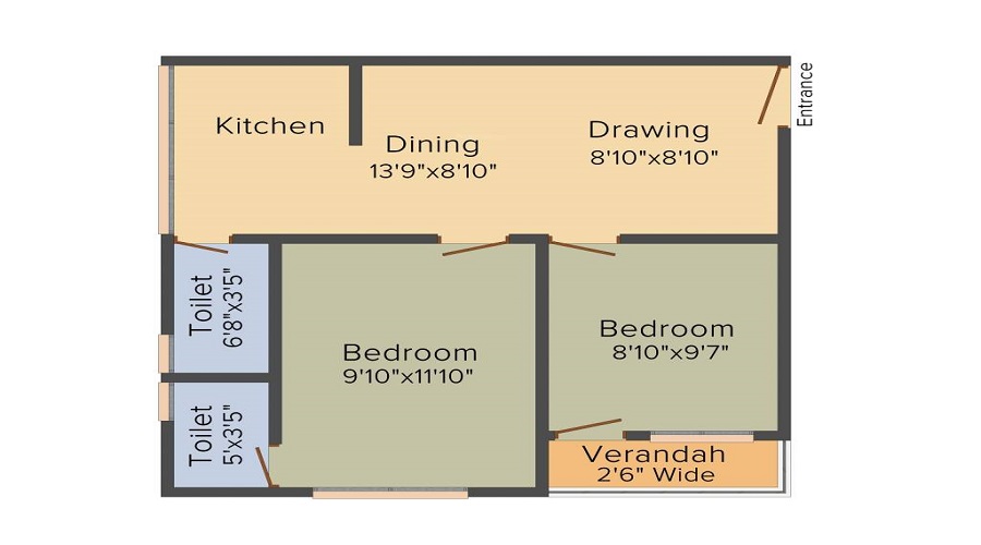 Podder Radha Krishna Kunj Floor Plan