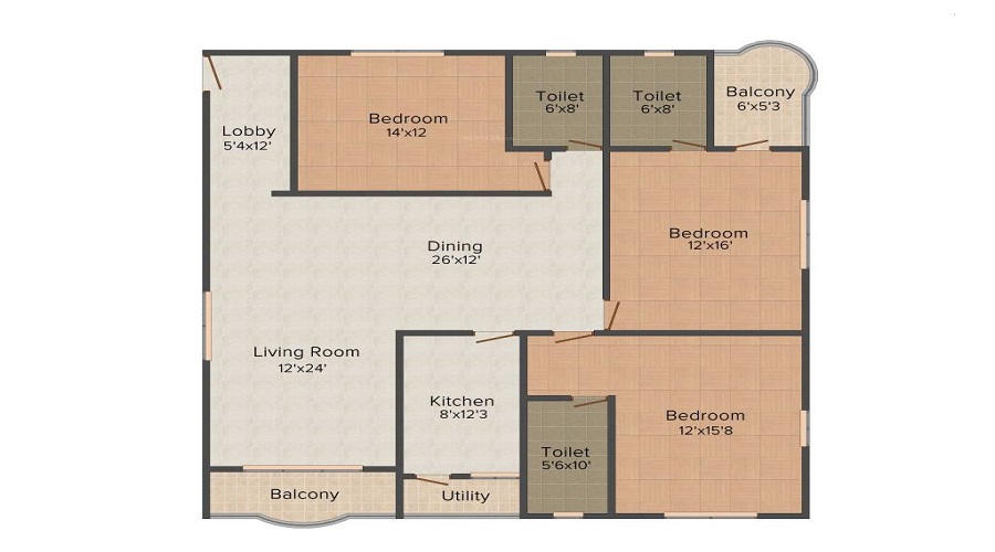 Akshara Petals Floor Plan