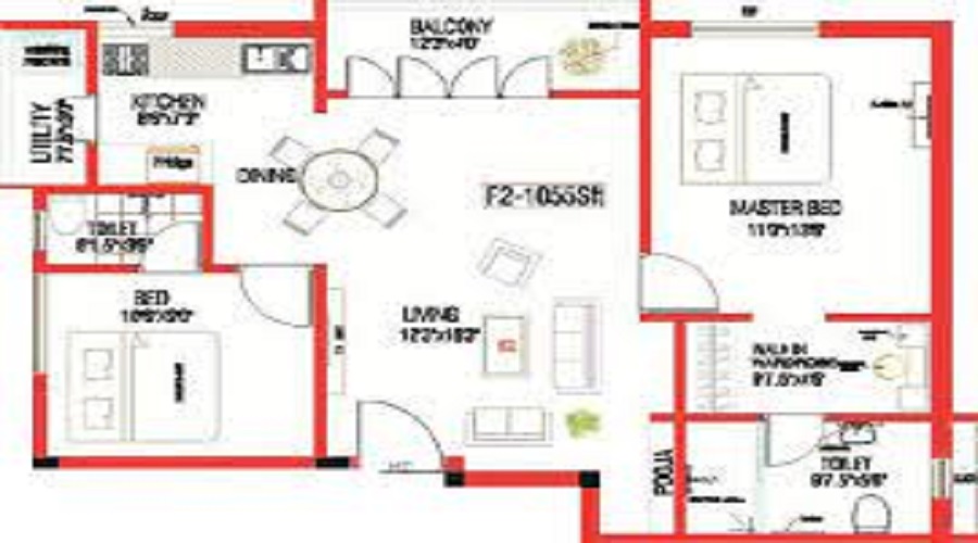 Colorhomes Royal Castle Floor Plan
