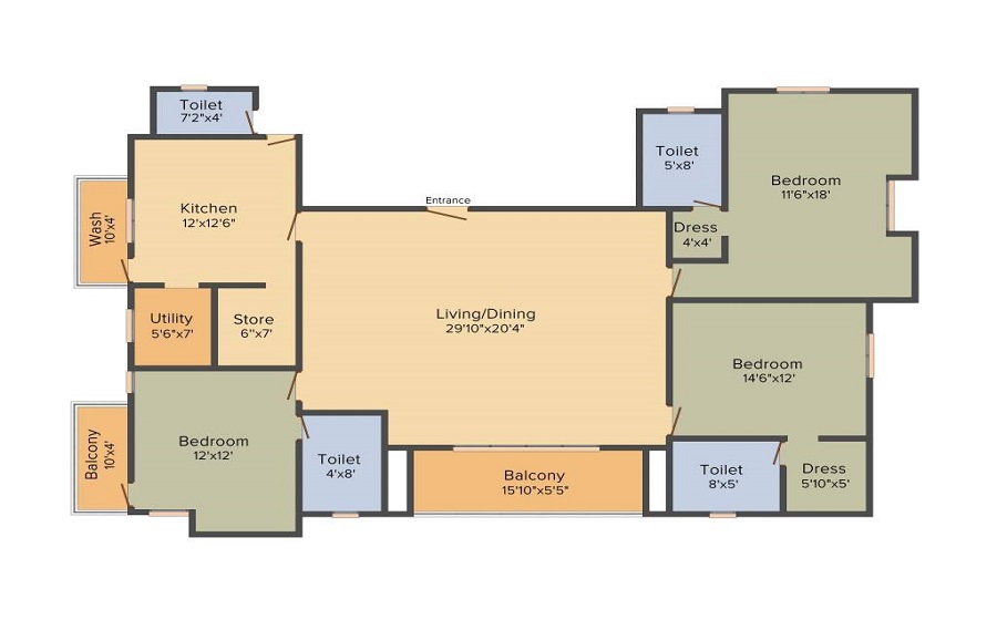 Southern Cheeran Haven Floor Plan