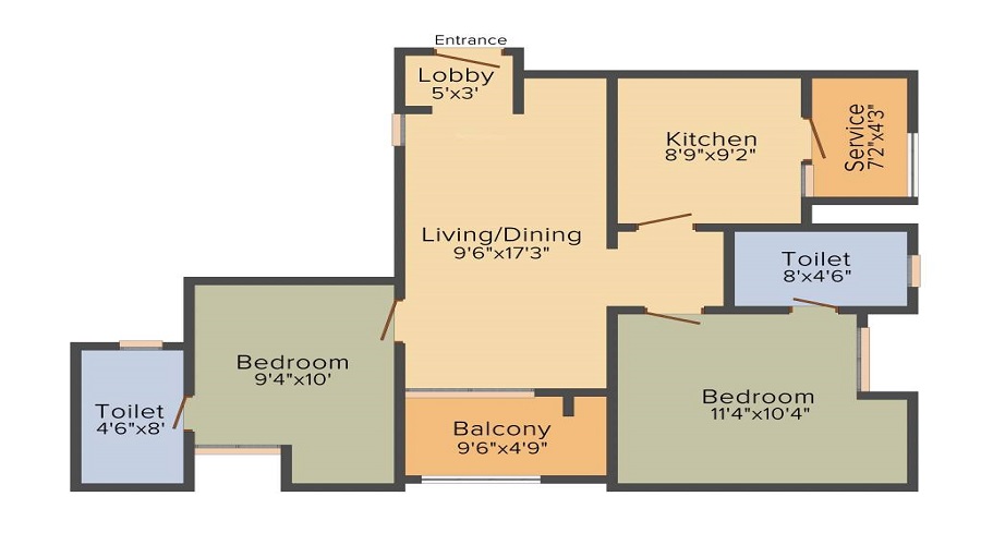 Ramani Spice Gaarden Floor Plan