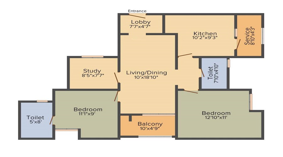 Ramani Spice Gaarden Floor Plan