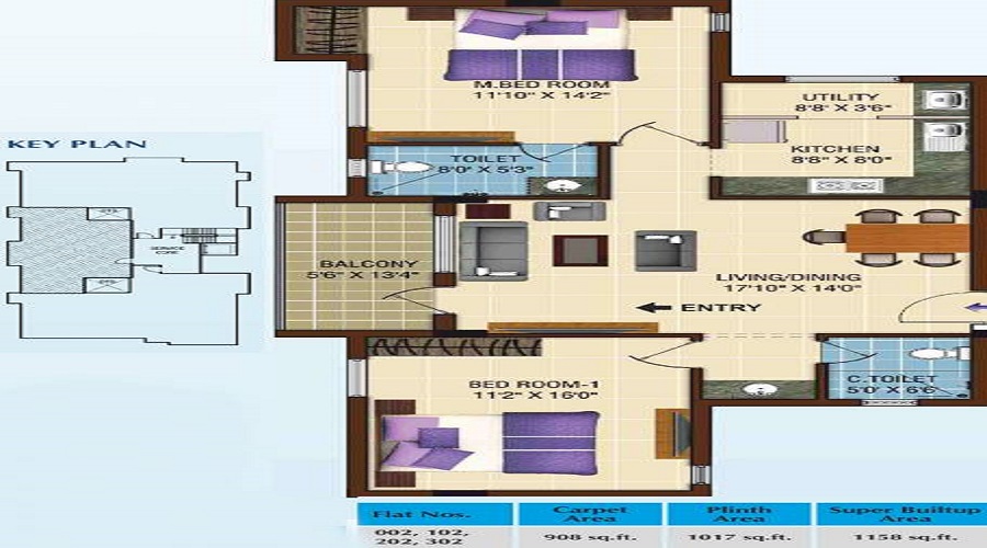 Sreevatsa Akshara Floor Plan