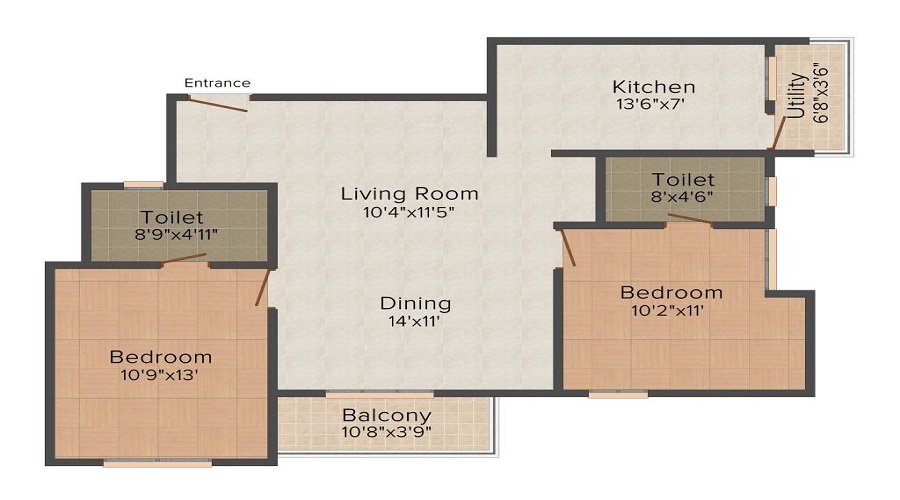 Trisquare Vedha Floor Plan