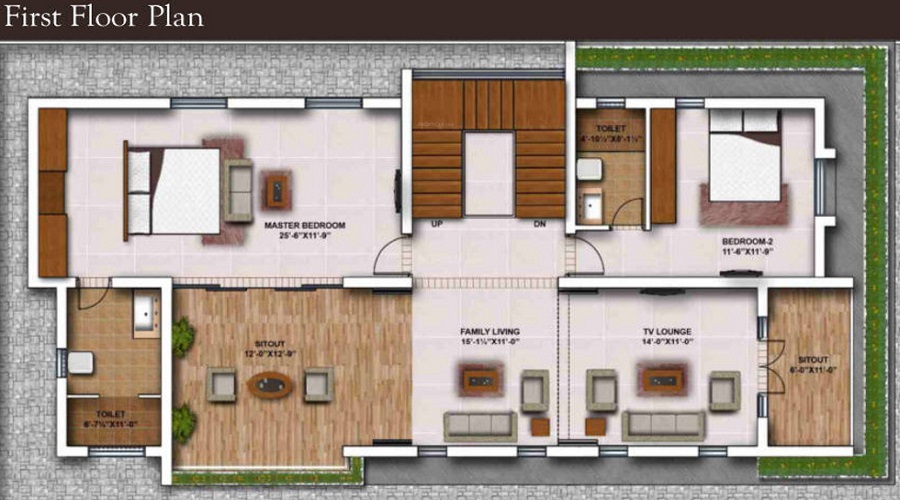 Trisquare Tara Floor Plan