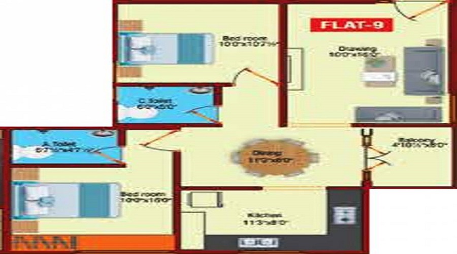 RR Darshan Floor Plan