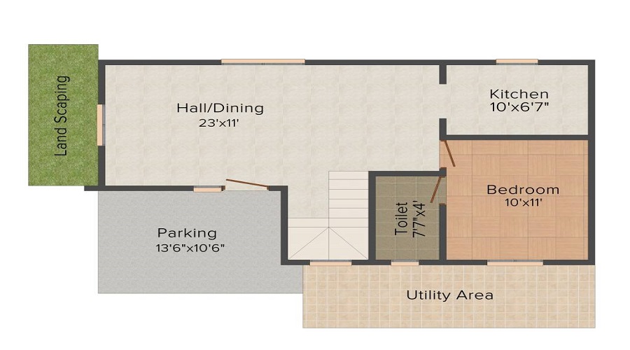 KK Shri Sai Villas Floor Plan