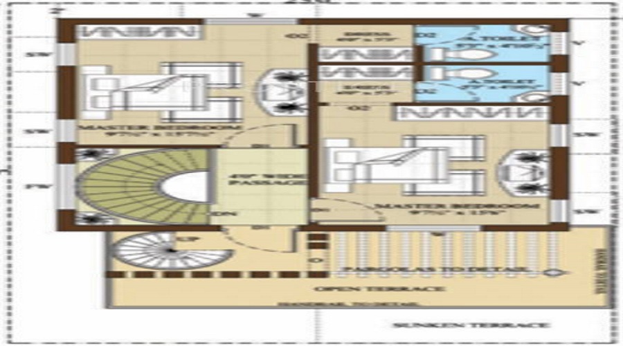 AV Properties India Hill View Residency Floor Plan