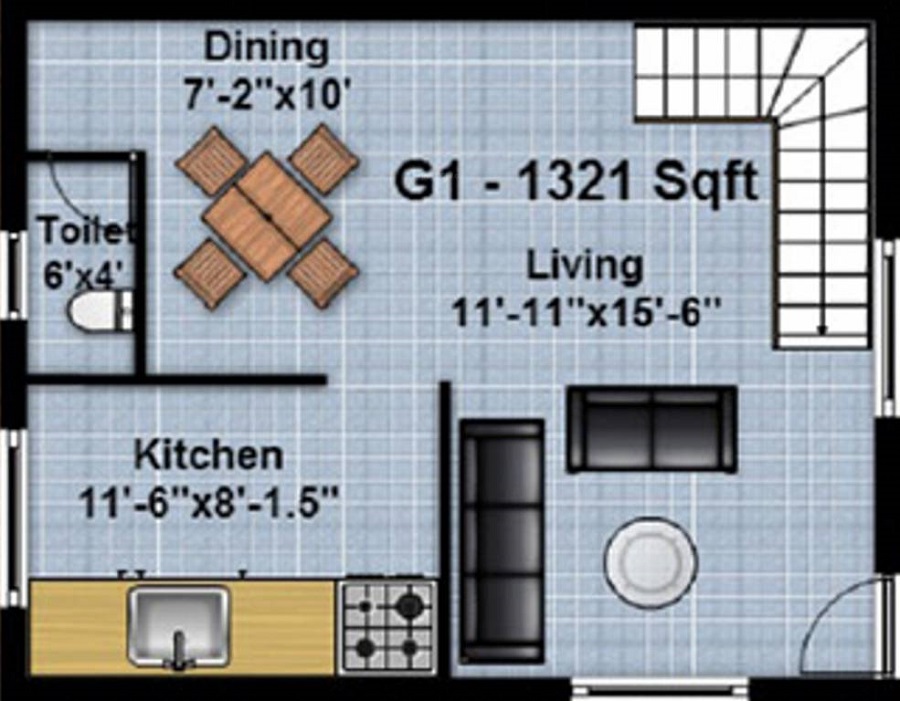 Geejay Homes Rajagopalan Street Floor Plan
