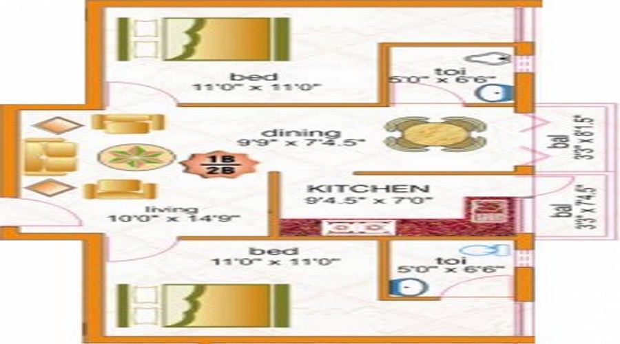 Karthikeyan Anusha Floor Plan
