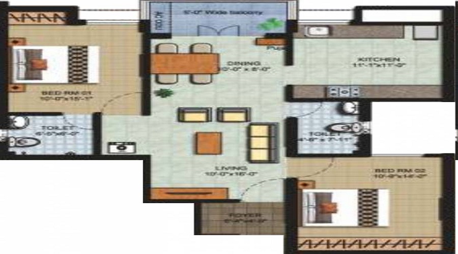 Isha Armonia Floor Plan